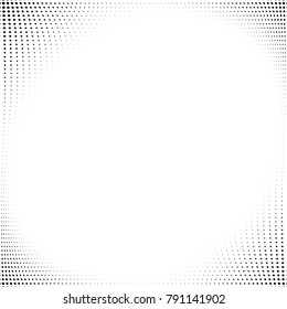 Abstract monochrome geometric halftone dots pattern. Design template vector illustration with dots. Modern background for web sites, sticker labels,postcards,banners, corporate identity, cover design