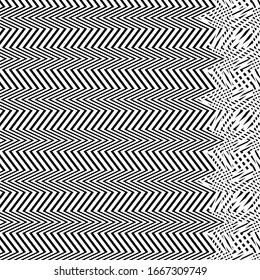Abstract monochrome geometric mesh-grid pattern, texture. Interlocked, intersecting, interlace lines, stripes