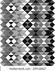 Abstract monochrome geometric pattern