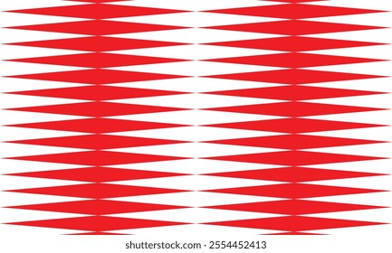 abstract monochrome geometric red rhombus line pattern can be used background.