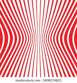 abstract monochrome geometric red vertical wave line.
