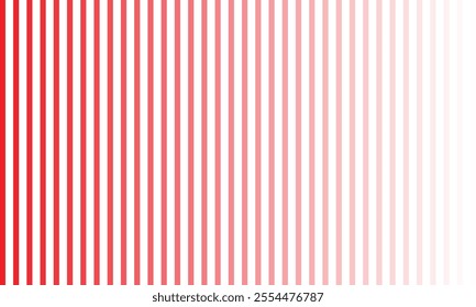 abstract monochrome geometric red white gradient vertical line pattern can be used background.