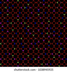 abstract monochrome geometric seamless pattern, background, wallpaper, texture, banner, label, vector design