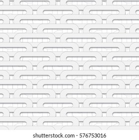 abstract  monochrome  geometric seamless vector pattern