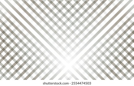 abstract monochrome geometric silver gradient cross line pattern can be used background.