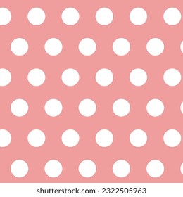 arte de patrón de punto blanco geométrico monocromo abstracto con fondo rosa.
