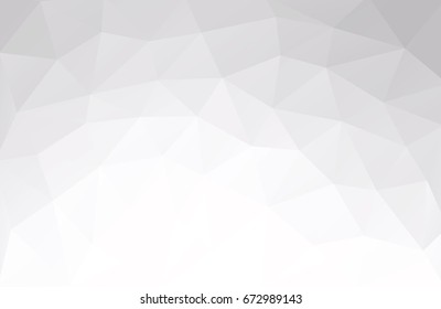 Abstract monochrome gradient background, Black and white background, polygonal background, vector