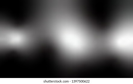 Abstract monochrome gradient background of holographic vector, ideas graphic design for web or banner