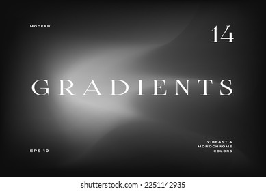 Resumen de fondo de gradiente monocromo. diseño moderno y minimalista. Aplicable a carteles, pancartas, folletos, presentaciones, portadas e informes. Ilustración vectorial.