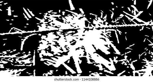 Abstract Monochrome Grunge Background.