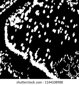 Abstract Monochrome Grunge Background.