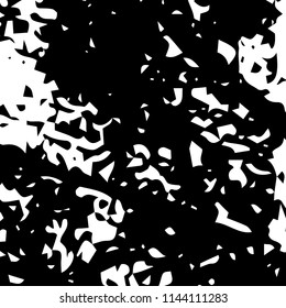 Abstract Monochrome Grunge Background.