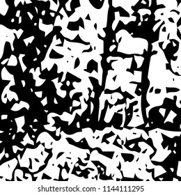 Abstract Monochrome Grunge Background.