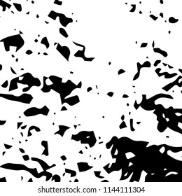 Abstract Monochrome Grunge Background.