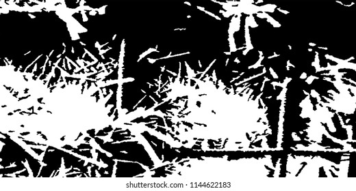 Abstract Monochrome Grunge Background.