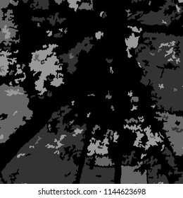 Abstract Monochrome Grunge Background.