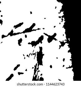 Abstract Monochrome Grunge Background.