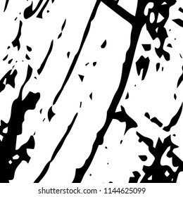 Abstract Monochrome Grunge Background.