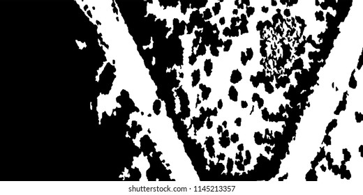 Abstract Monochrome Grunge Background.