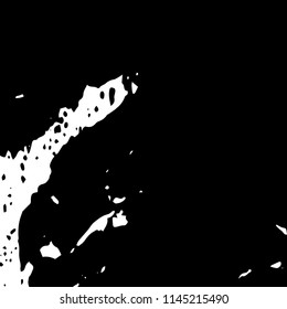 Abstract Monochrome Grunge Background.