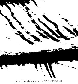 Abstract Monochrome Grunge Background.