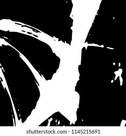 Abstract Monochrome Grunge Background.