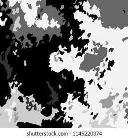 Abstract Monochrome Grunge Background.