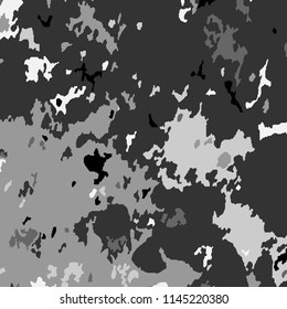 Abstract Monochrome Grunge Background.