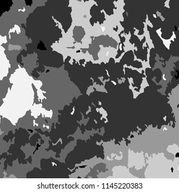 Abstract Monochrome Grunge Background.