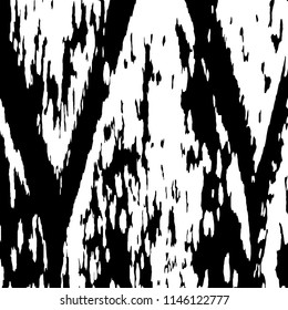 Abstract Monochrome Grunge Background.