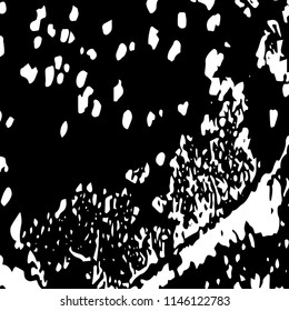 Abstract Monochrome Grunge Background.