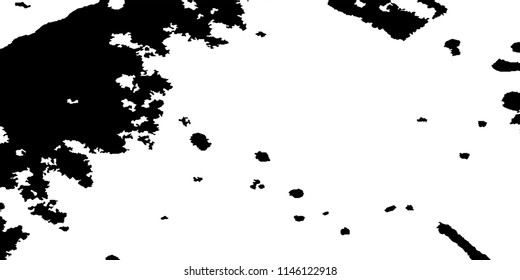 Abstract Monochrome Grunge Background.