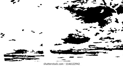 Abstract Monochrome Grunge Background.