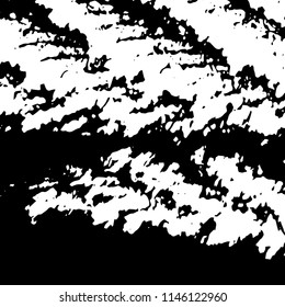 Abstract Monochrome Grunge Background.
