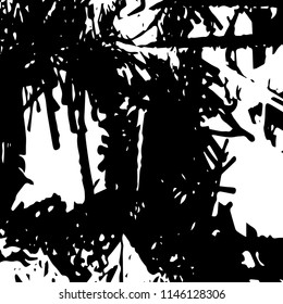 Abstract Monochrome Grunge Background.