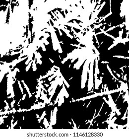Abstract Monochrome Grunge Background.