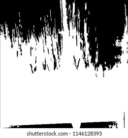 Abstract Monochrome Grunge Background.