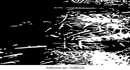 Abstract Monochrome Grunge Background.