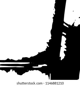 Abstract Monochrome Grunge Background.