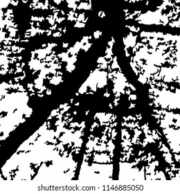 Abstract Monochrome Grunge Background.