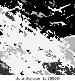 Abstract Monochrome Grunge Background.