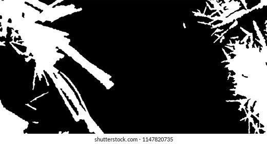 Abstract Monochrome Grunge Background.