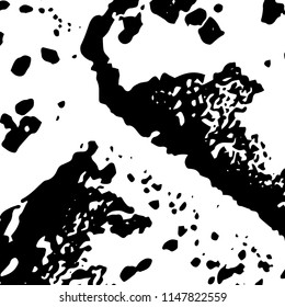 Abstract Monochrome Grunge Background.
