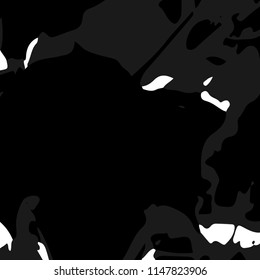 Abstract Monochrome Grunge Background.