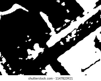 Abstract Monochrome Grunge Background.