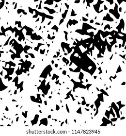 Abstract Monochrome Grunge Background.