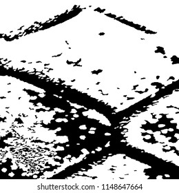Abstract Monochrome Grunge Background.