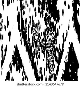 Abstract Monochrome Grunge Background.