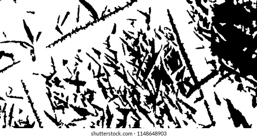 Abstract Monochrome Grunge Background.