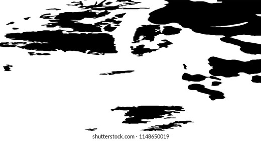 Abstract Monochrome Grunge Background.